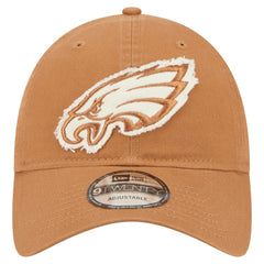 Philadelphia Eagles New Era Stamp 9TWENTY Adjustable Hat Brown - NFL