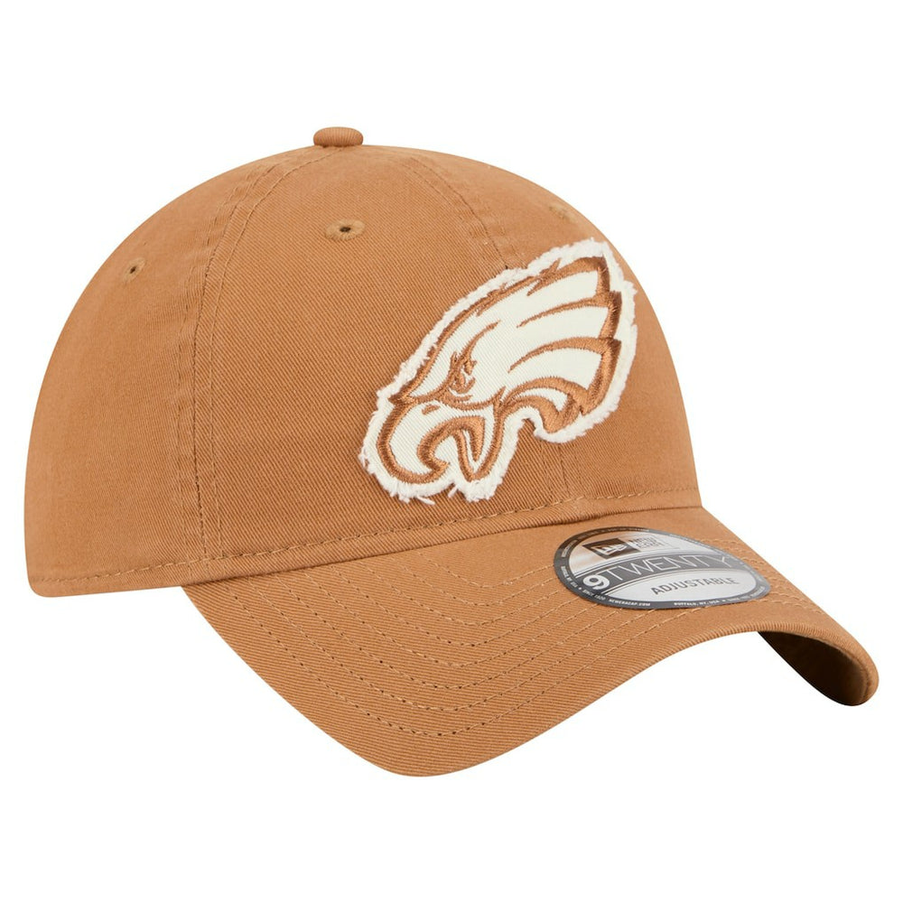 Philadelphia Eagles New Era Stamp 9TWENTY Adjustable Hat Brown - NFL