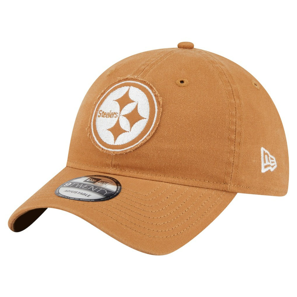 Pittsburgh Steelers New Era Stamp 9TWENTY Adjustable Hat Brown - NFL