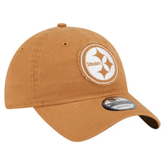 Pittsburgh Steelers New Era Stamp 9TWENTY Adjustable Hat Brown - NFL