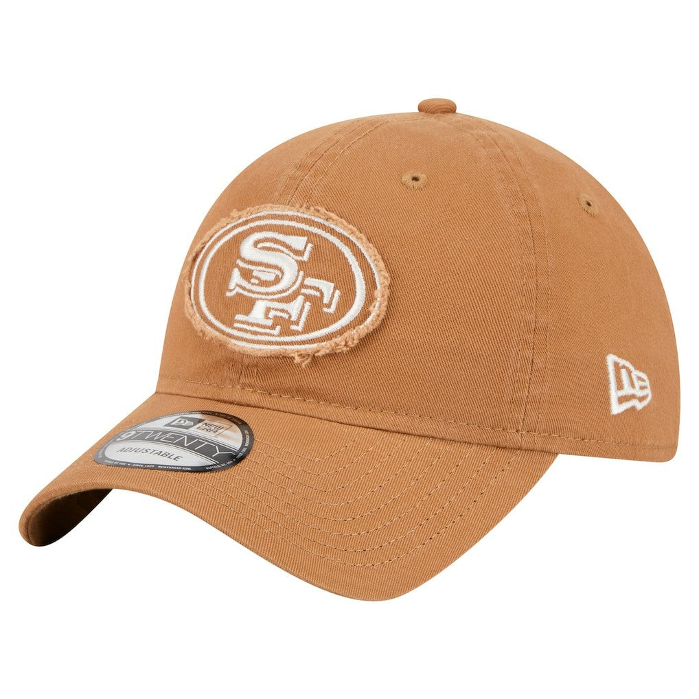 San Francisco 49ers New Era Stamp 9TWENTY Adjustable Hat Brown - NFL