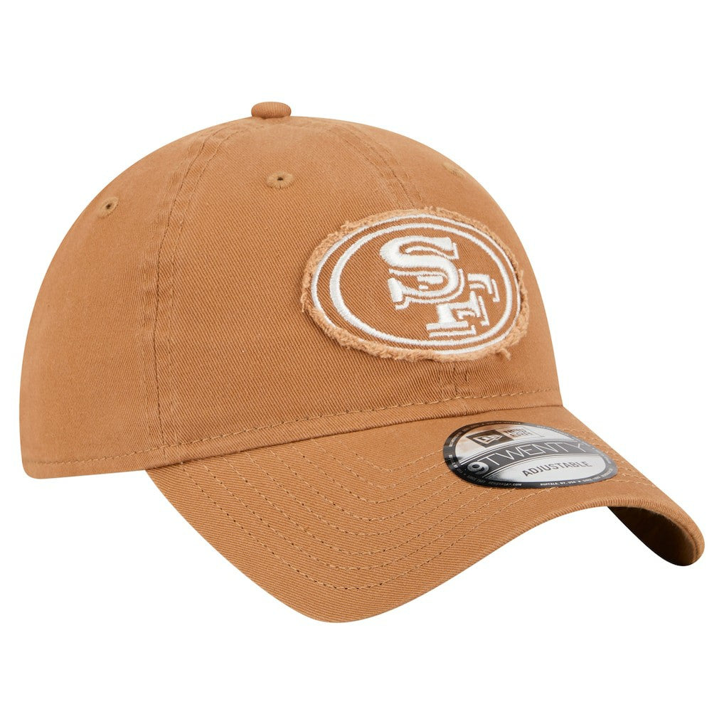 San Francisco 49ers New Era Stamp 9TWENTY Adjustable Hat Brown - NFL