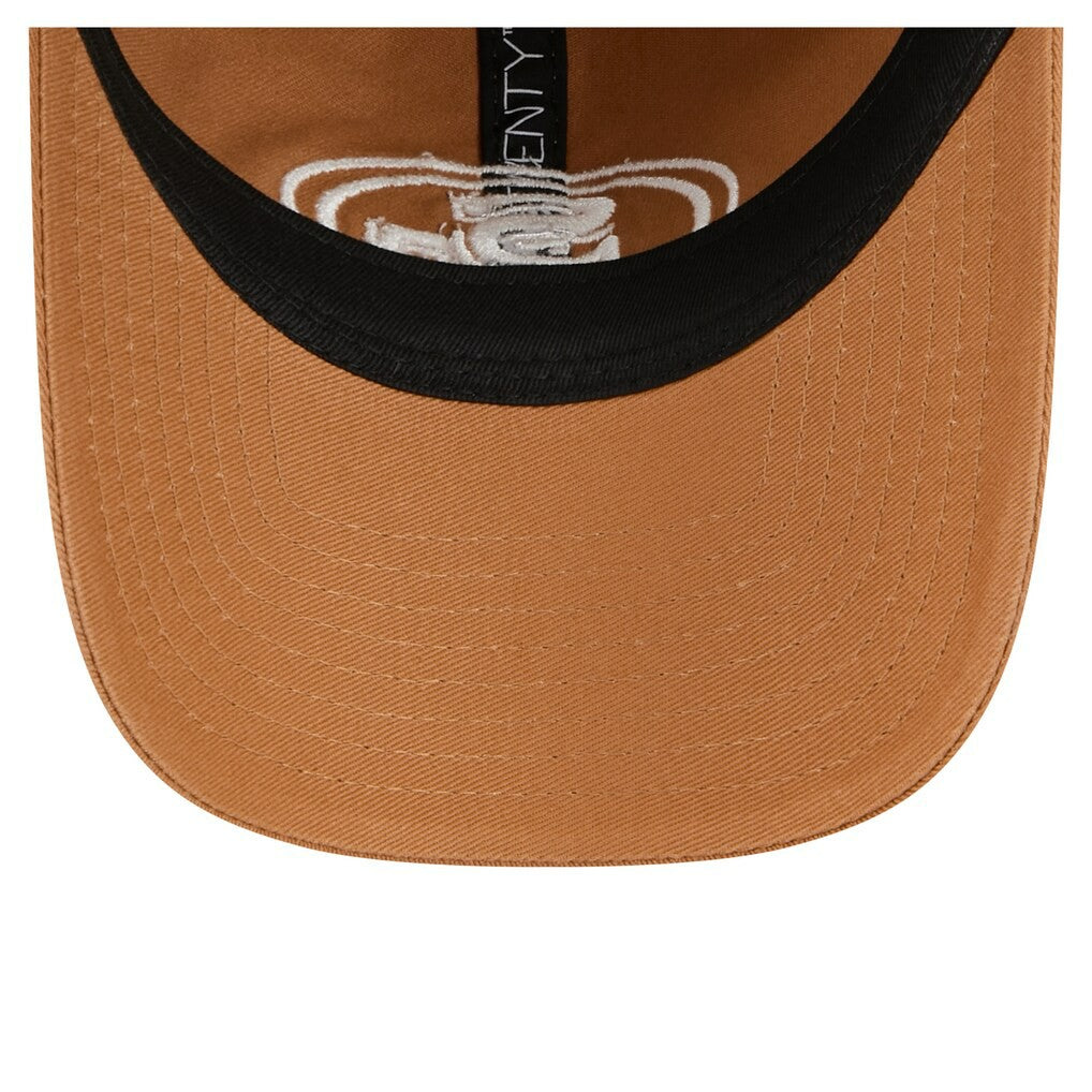 San Francisco 49ers New Era Stamp 9TWENTY Adjustable Hat Brown - NFL
