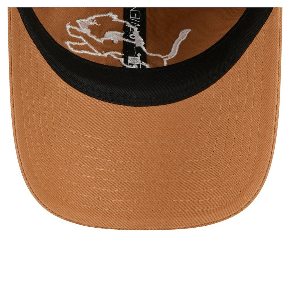 Detroit Lions New Era Stamp 9TWENTY Adjustable Hat Brown - NFL