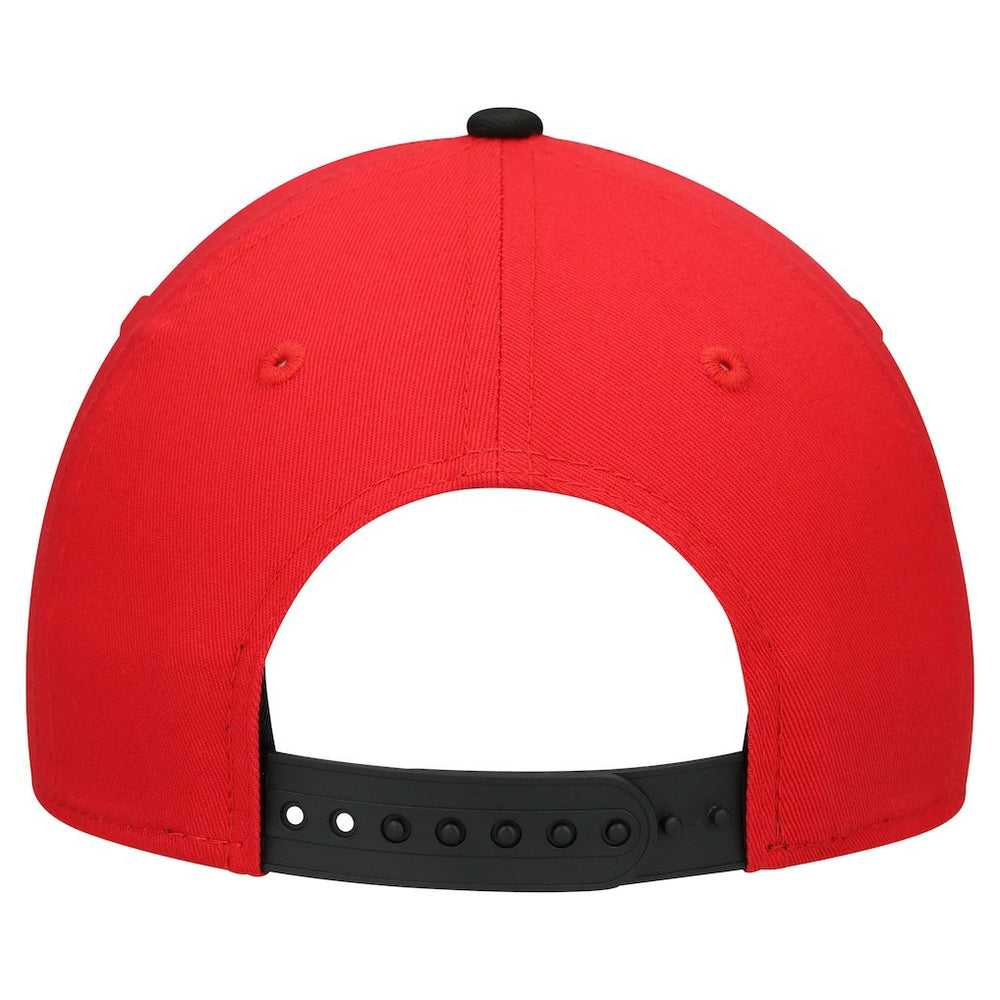 Kansas City Chiefs New Era Youth Arch COOLERA 9FORTY A-Frame Adjustable Hat Red/Black - NFL