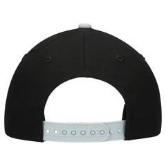 Las Vegas Raiders New Era Youth Arch COOLERA 9FORTY A-Frame Adjustable Hat Black/Silver - NFL