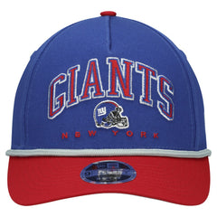 New York Giants New Era Youth Arch COOLERA 9FORTY A-Frame Adjustable Hat Royal/Red - NFL