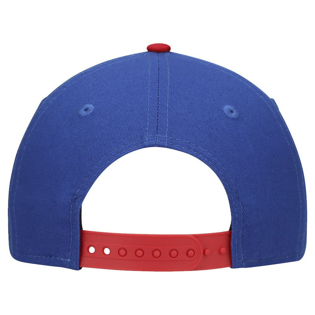 New York Giants New Era Youth Arch COOLERA 9FORTY A-Frame Adjustable Hat Royal/Red - NFL