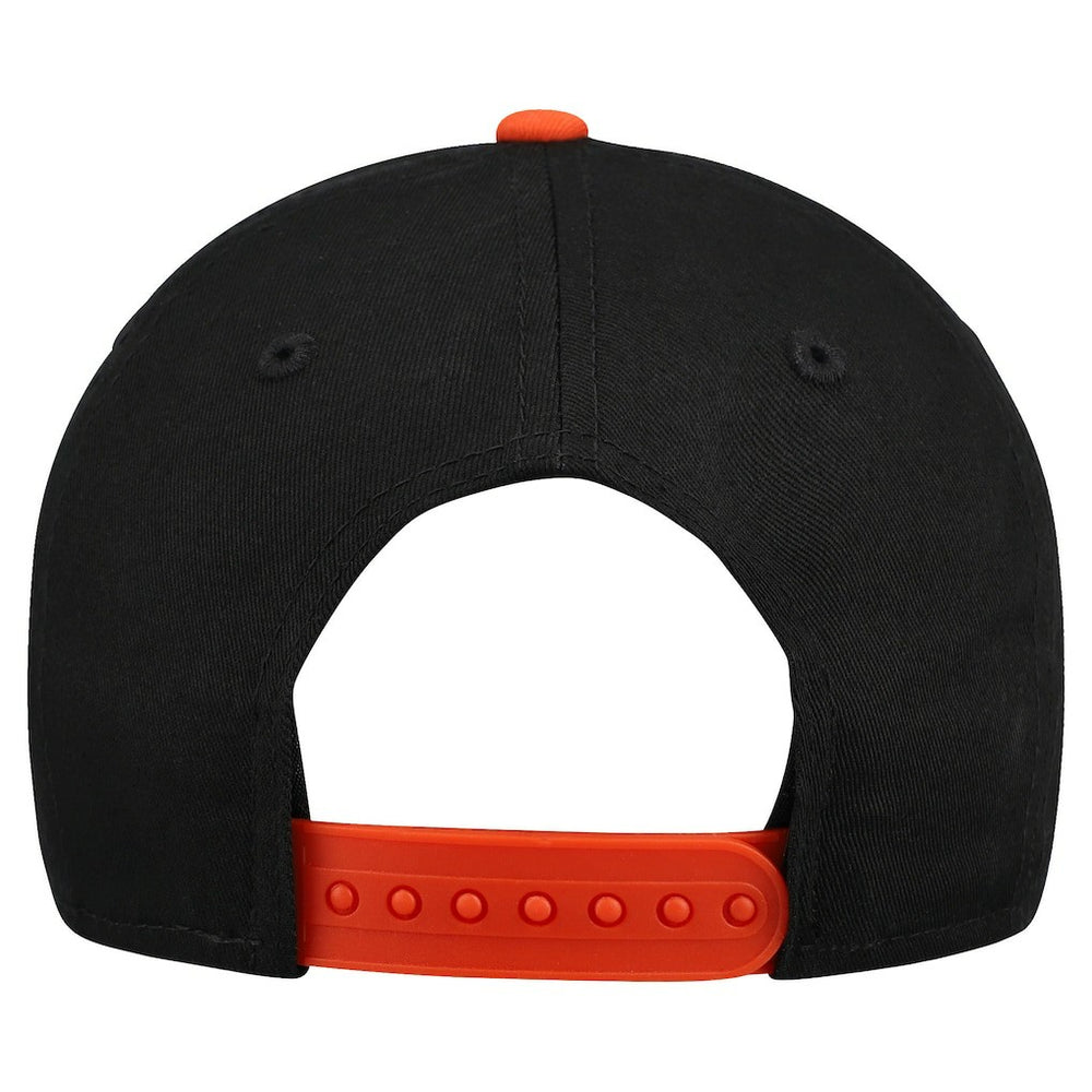 Cincinnati Bengals New Era Youth Arch COOLERA 9FORTY A-Frame Adjustable Hat Black/Orange - NFL