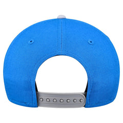 Detroit Lions New Era Youth Arch COOLERA 9FORTY A-Frame Adjustable Hat Blue/Gray - NFL