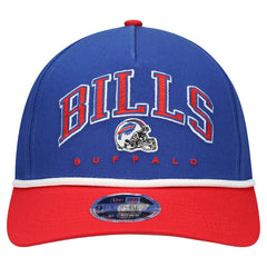 Buffalo Bills New Era Youth Arch COOLERA 9FORTY A-Frame Adjustable Hat Royal/Red - NFL