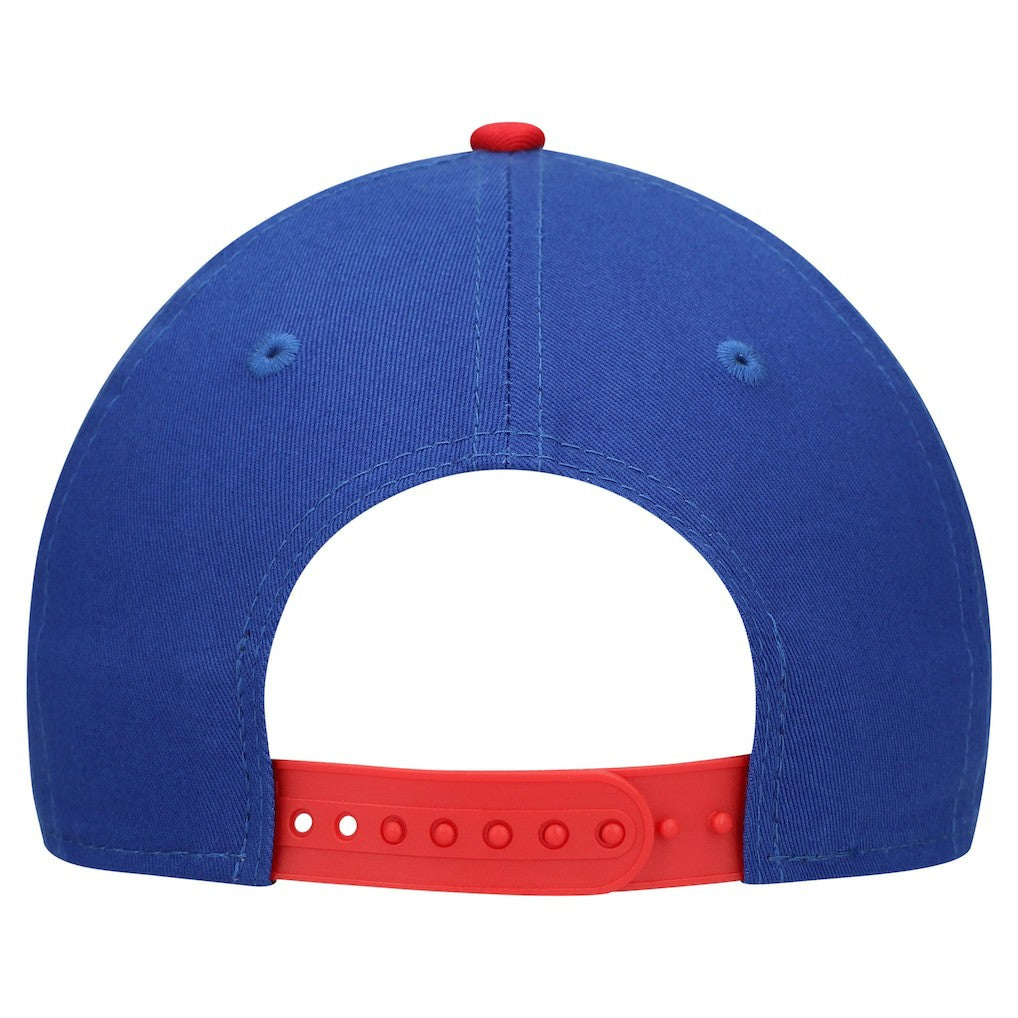 Buffalo Bills New Era Youth Arch COOLERA 9FORTY A-Frame Adjustable Hat Royal/Red - NFL