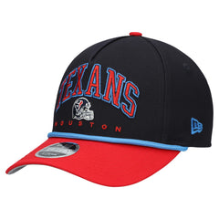 Houston Texans New Era Youth Arch COOLERA 9FORTY A-Frame Adjustable Hat Navy/Red - NFL