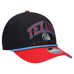 Houston Texans New Era Youth Arch COOLERA 9FORTY A-Frame Adjustable Hat Navy/Red - NFL