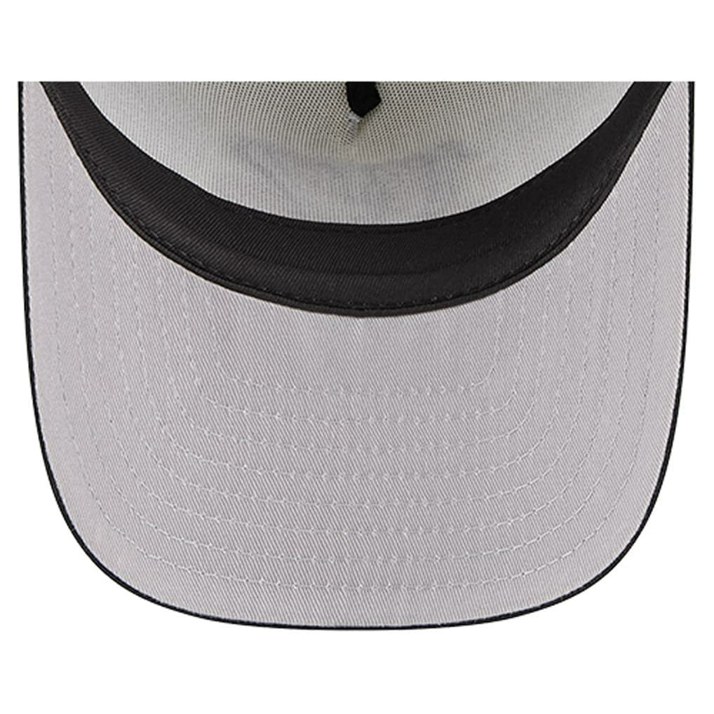 Cincinnati Bengals New Era Youth Banner 9FIFTY A-Frame Adjustable Trucker Hat Cream/Black - NFL