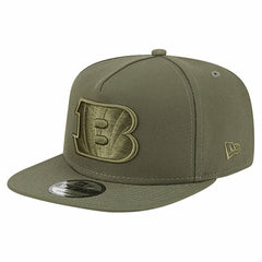 Cincinnati Bengals New Era Youth Color Pack A-Frame 9FIFTY Snapback Hat Olive - NFL