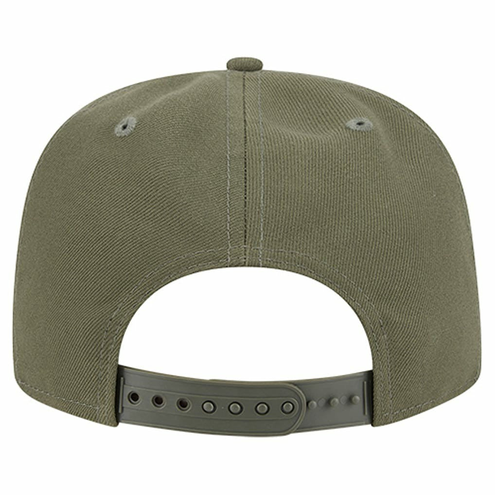 Minnesota Vikings New Era Youth Color Pack A-Frame 9FIFTY Snapback Hat Olive - NFL