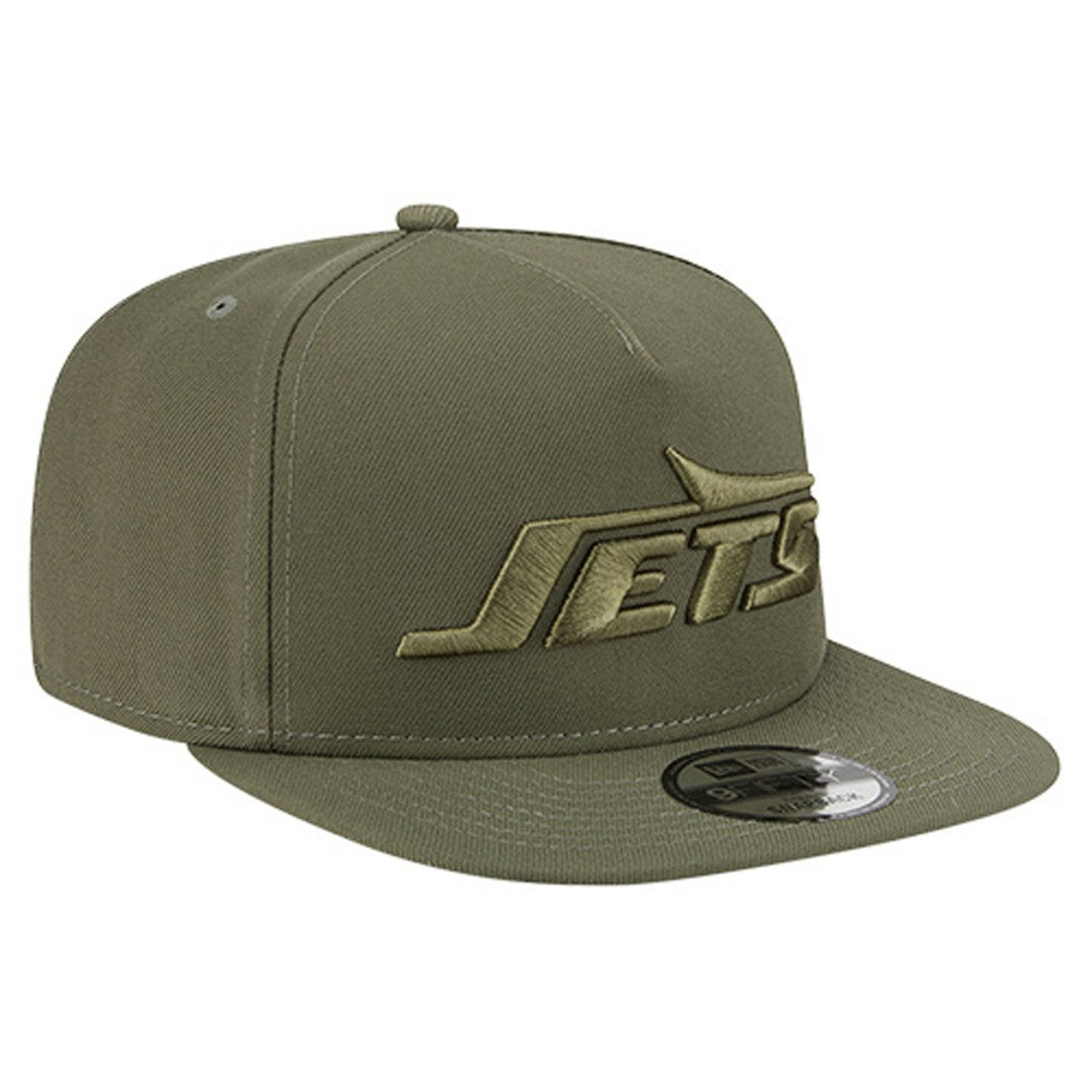 New York Jets New Era Youth Color Pack A-Frame 9FIFTY Snapback Hat Olive - NFL