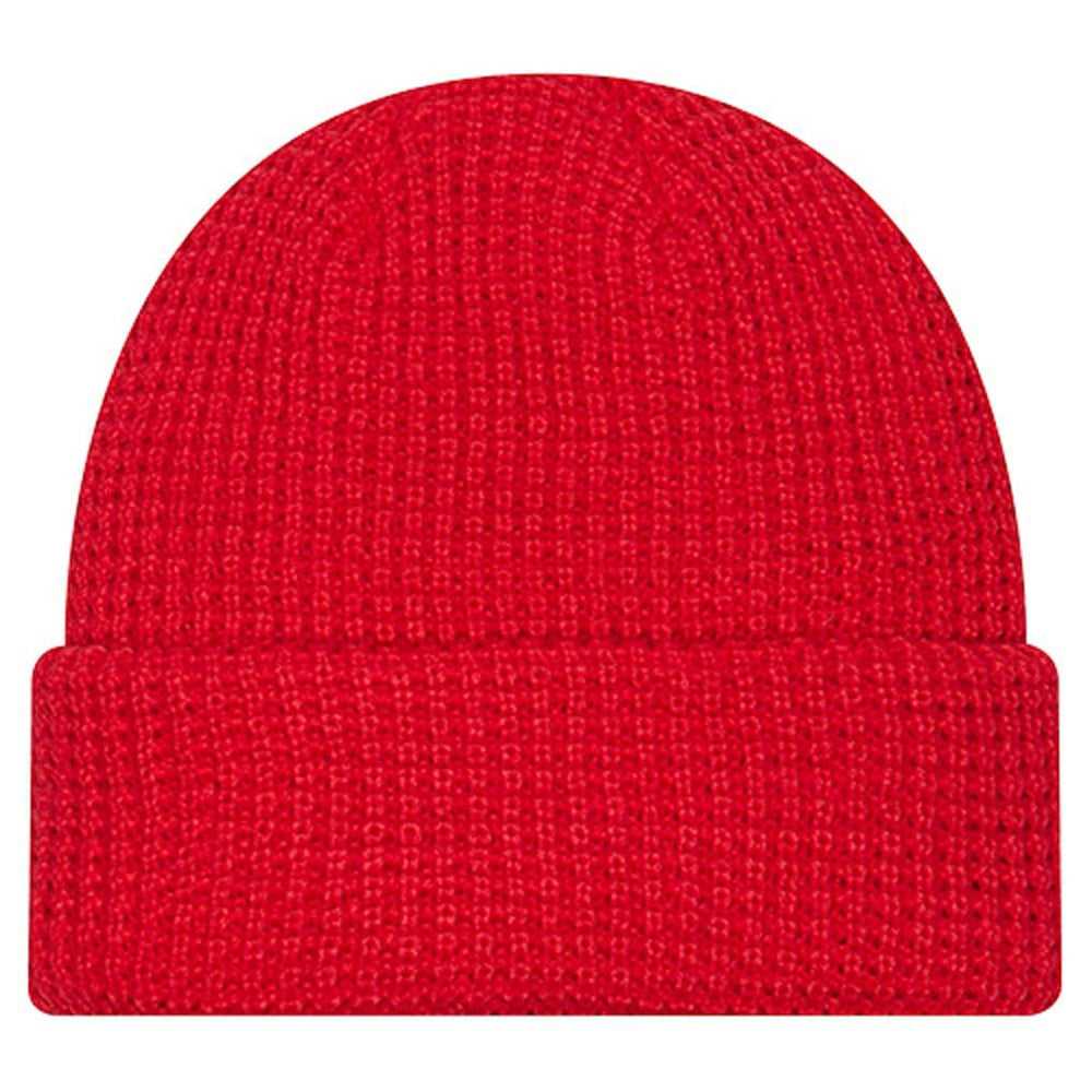 Kansas City Chiefs New Era Youth Waffle Cuffed Knit Hat Red - NFL