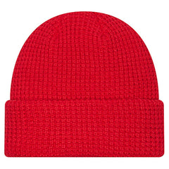 Kansas City Chiefs New Era Youth Waffle Cuffed Knit Hat Red - NFL