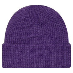 Minnesota Vikings New Era Youth Waffle Cuffed Knit Hat Purple - NFL