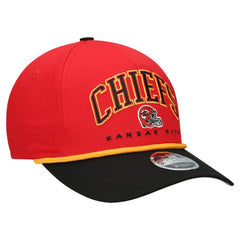 Kansas City Chiefs New Era Preschool Arch COOLERA 9FORTY A-Frame M-Crown Adjustable Hat Red/Black - NFL