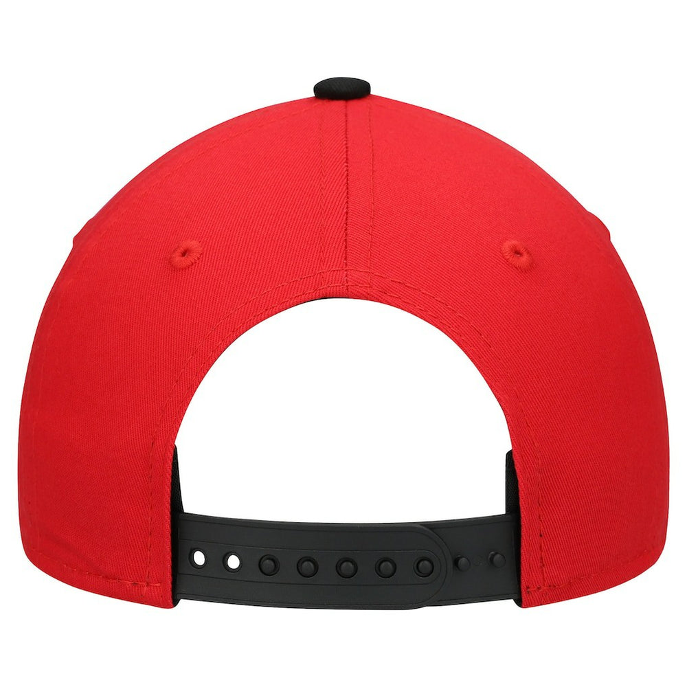 Kansas City Chiefs New Era Preschool Arch COOLERA 9FORTY A-Frame M-Crown Adjustable Hat Red/Black - NFL