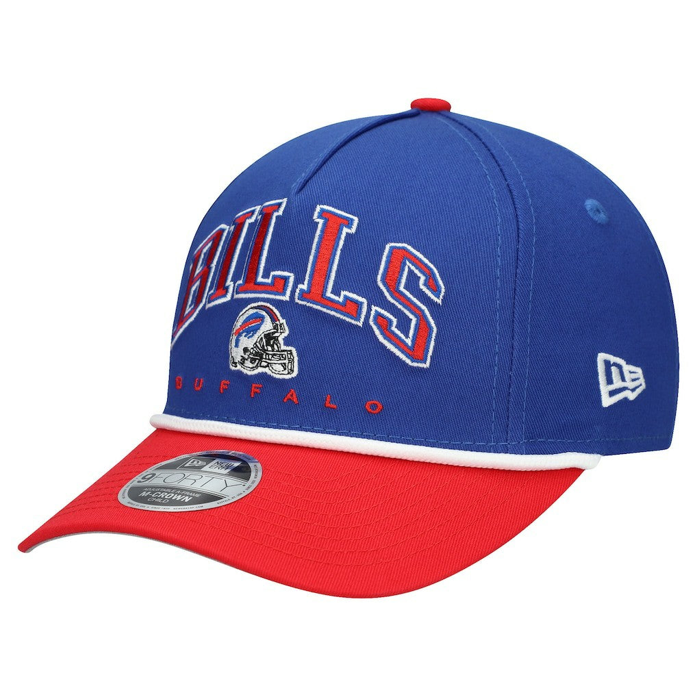 Buffalo Bills New Era Preschool Arch COOLERA 9FORTY A-Frame M-Crown Adjustable Hat Royal/Red - NFL