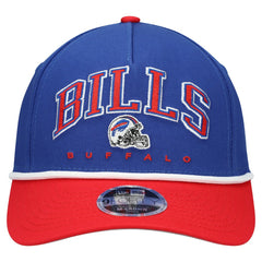 Buffalo Bills New Era Preschool Arch COOLERA 9FORTY A-Frame M-Crown Adjustable Hat Royal/Red - NFL