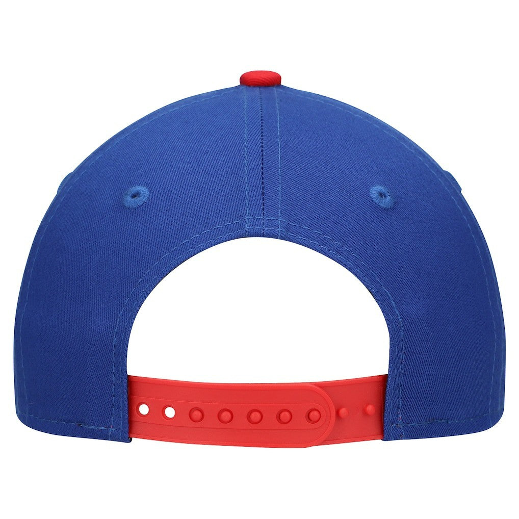 Buffalo Bills New Era Preschool Arch COOLERA 9FORTY A-Frame M-Crown Adjustable Hat Royal/Red - NFL