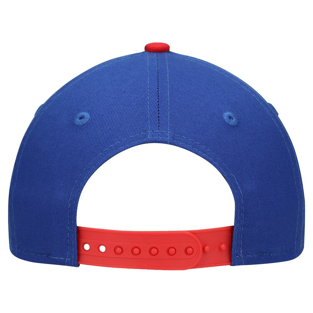 Buffalo Bills New Era Preschool Arch COOLERA 9FORTY A-Frame M-Crown Adjustable Hat Royal/Red - NFL