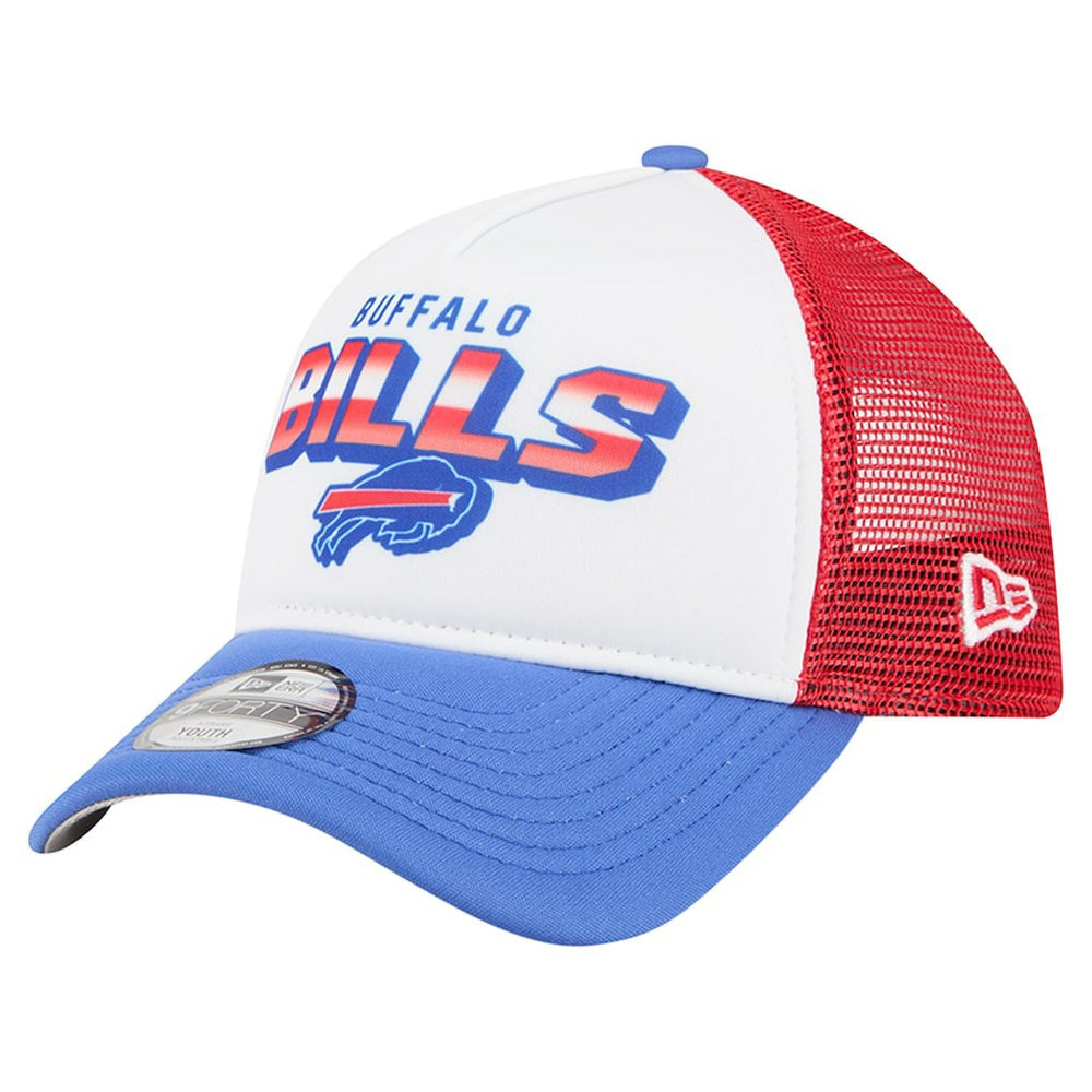 Buffalo Bills New Era Preschool 9FORTY A-Frame Adjustable Hat White - NFL