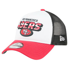 San Francisco 49ers New Era Preschool 9FORTY A-Frame Adjustable Hat White - NFL