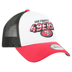 San Francisco 49ers New Era Preschool 9FORTY A-Frame Adjustable Hat White - NFL