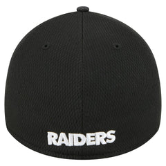Las Vegas Raiders New Era Visor Hit 39THIRTY Flex Hat Black - NFL