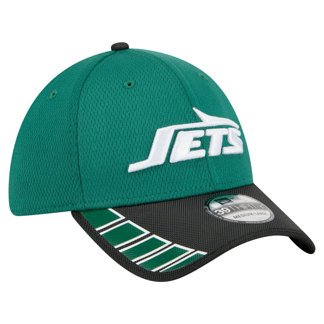 New York Jets New Era Visor Hit 39THIRTY Flex Hat Green - NFL