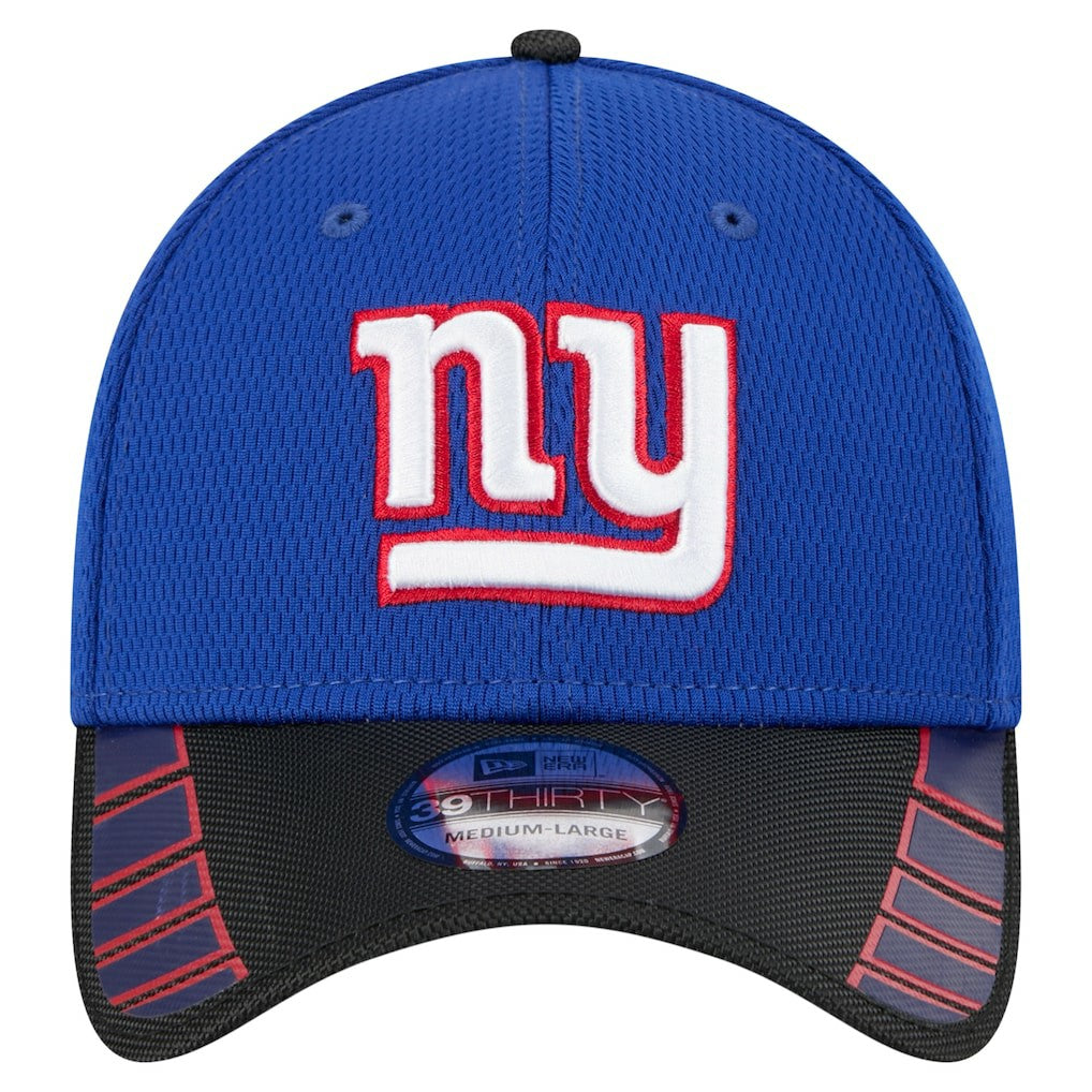New York Giants New Era Visor Hit 39THIRTY Flex Hat Royal - NFL