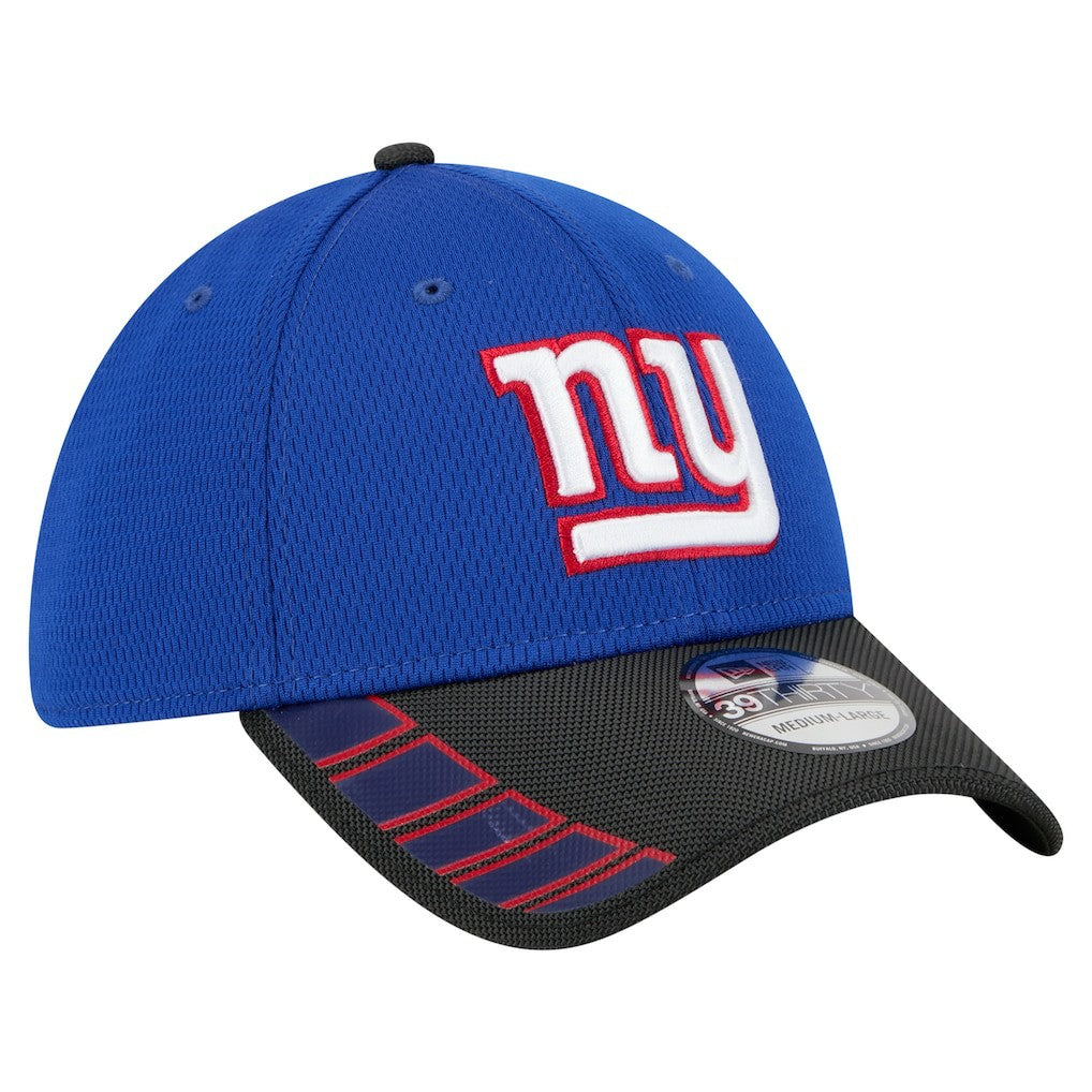 New York Giants New Era Visor Hit 39THIRTY Flex Hat Royal - NFL