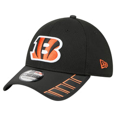 Cincinnati Bengals New Era Visor Hit 39THIRTY Flex Hat Black - NFL