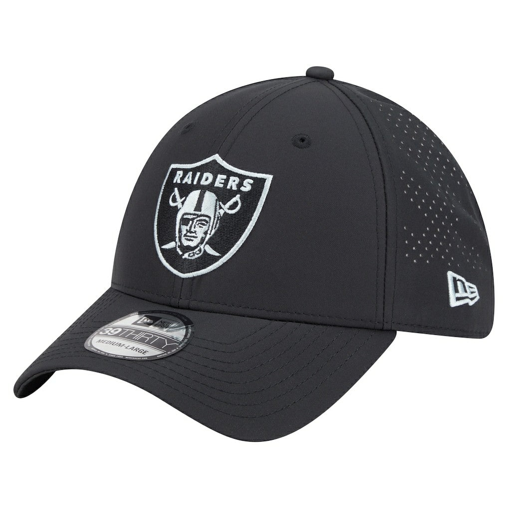 Las Vegas Raiders New Era Night 39THIRTY Flex Hat Black - NFL