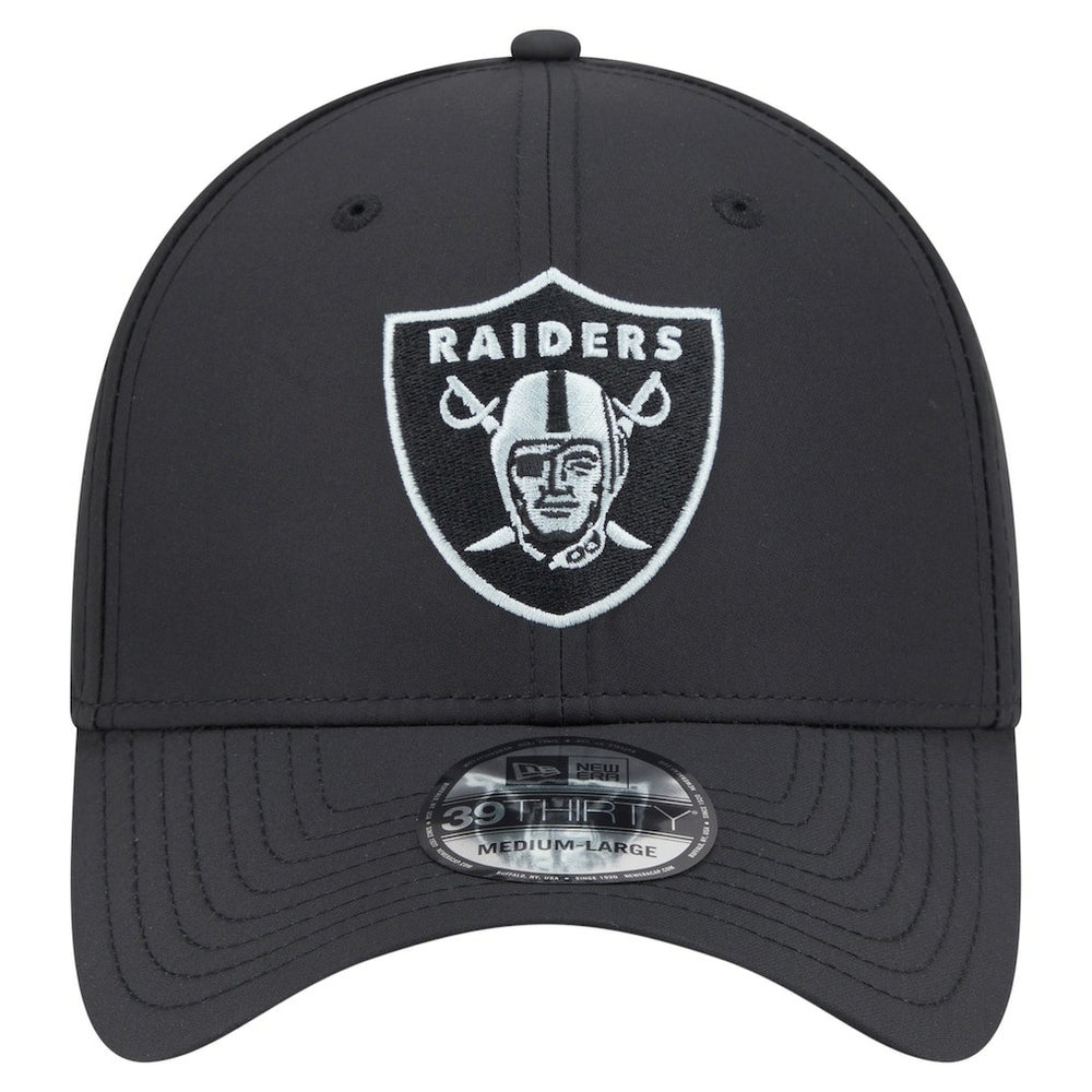 Las Vegas Raiders New Era Night 39THIRTY Flex Hat Black - NFL