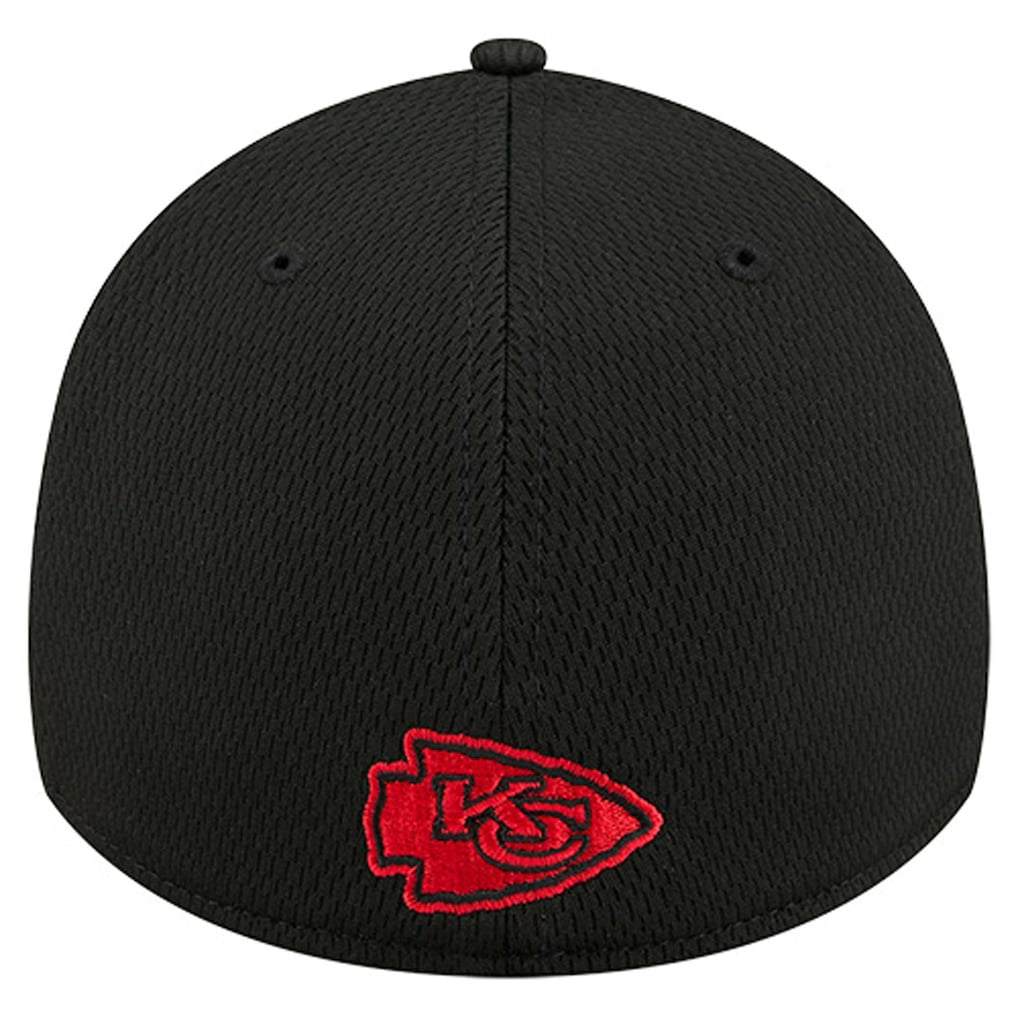 Kansas City Chiefs New Era Scoreboard 39THIRTY Flex Hat Black - NFL