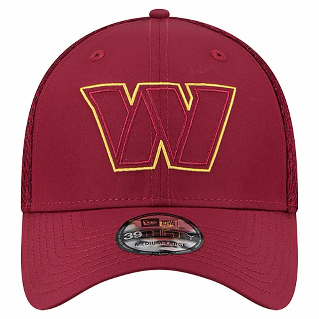 Washington Commanders New Era Outline 39THIRTY Flex Hat Burgundy - NFL