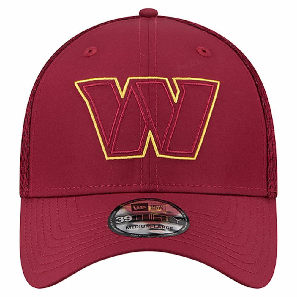 Washington Commanders New Era Outline 39THIRTY Flex Hat Burgundy - NFL