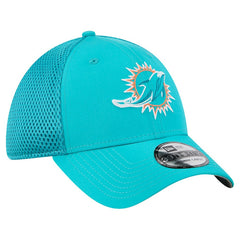 Miami Dolphins New Era Outline 39THIRTY Flex Hat Aqua - NFL