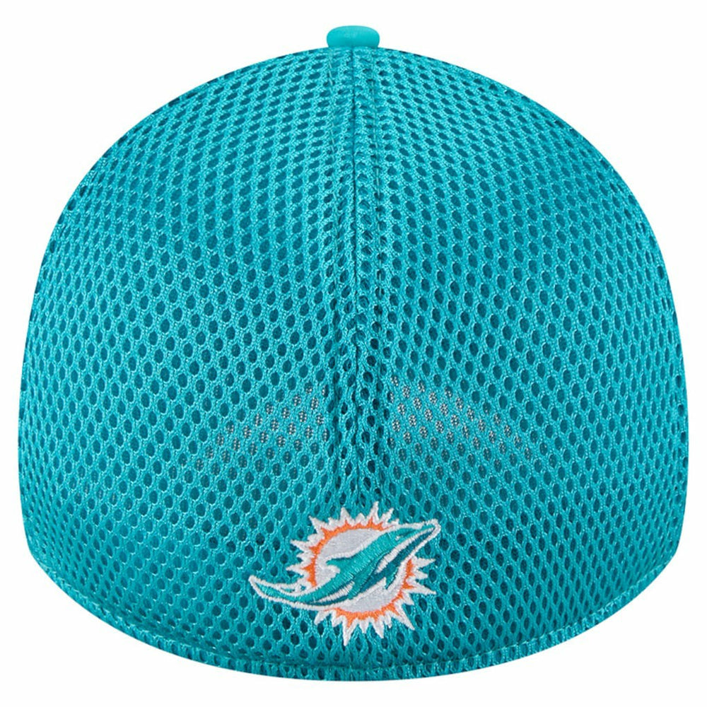 Miami Dolphins New Era Outline 39THIRTY Flex Hat Aqua - NFL