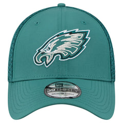 Philadelphia Eagles New Era Outline 39THIRTY Flex Hat Midnight Green - NFL