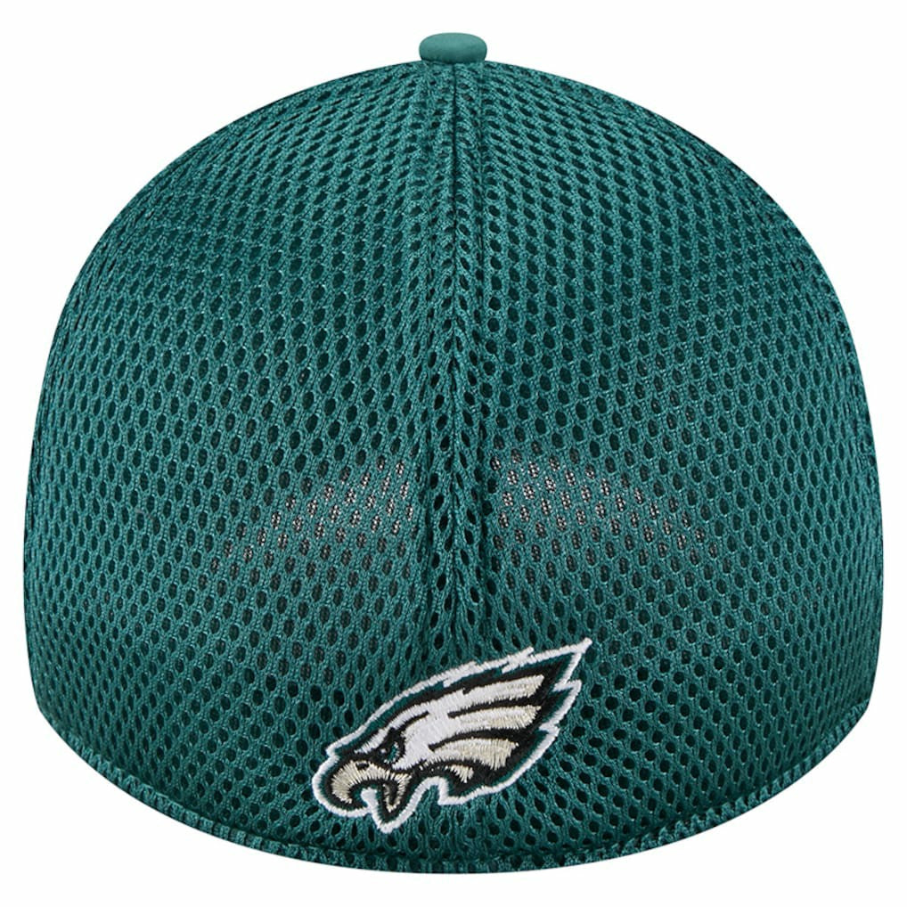 Philadelphia Eagles New Era Outline 39THIRTY Flex Hat Midnight Green - NFL