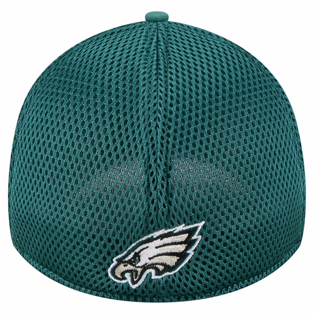 Philadelphia Eagles New Era Outline 39THIRTY Flex Hat Midnight Green - NFL