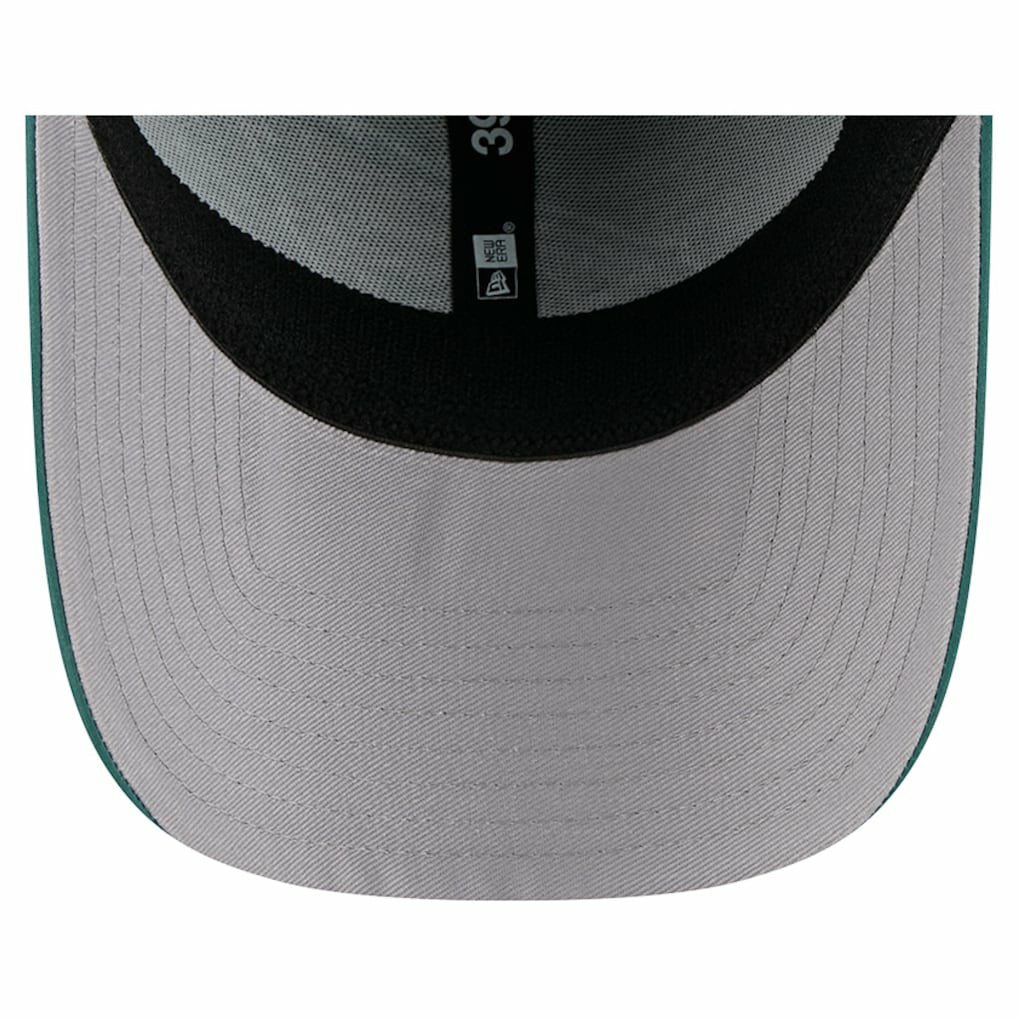 Philadelphia Eagles New Era Outline 39THIRTY Flex Hat Midnight Green - NFL